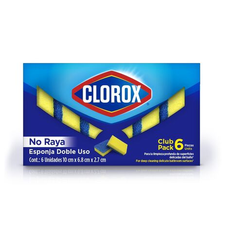Esponja No Rayas Clorox 6 Piezas